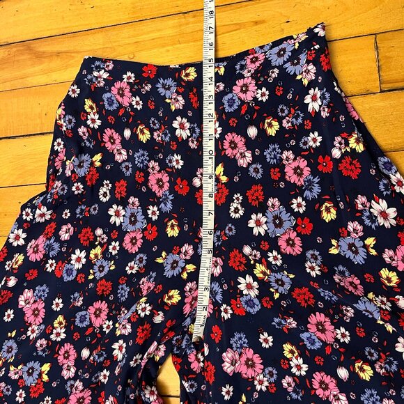 Lulus High Rise Floral Boho Wide Leg Pant, Size Large - Picture 10 of 12